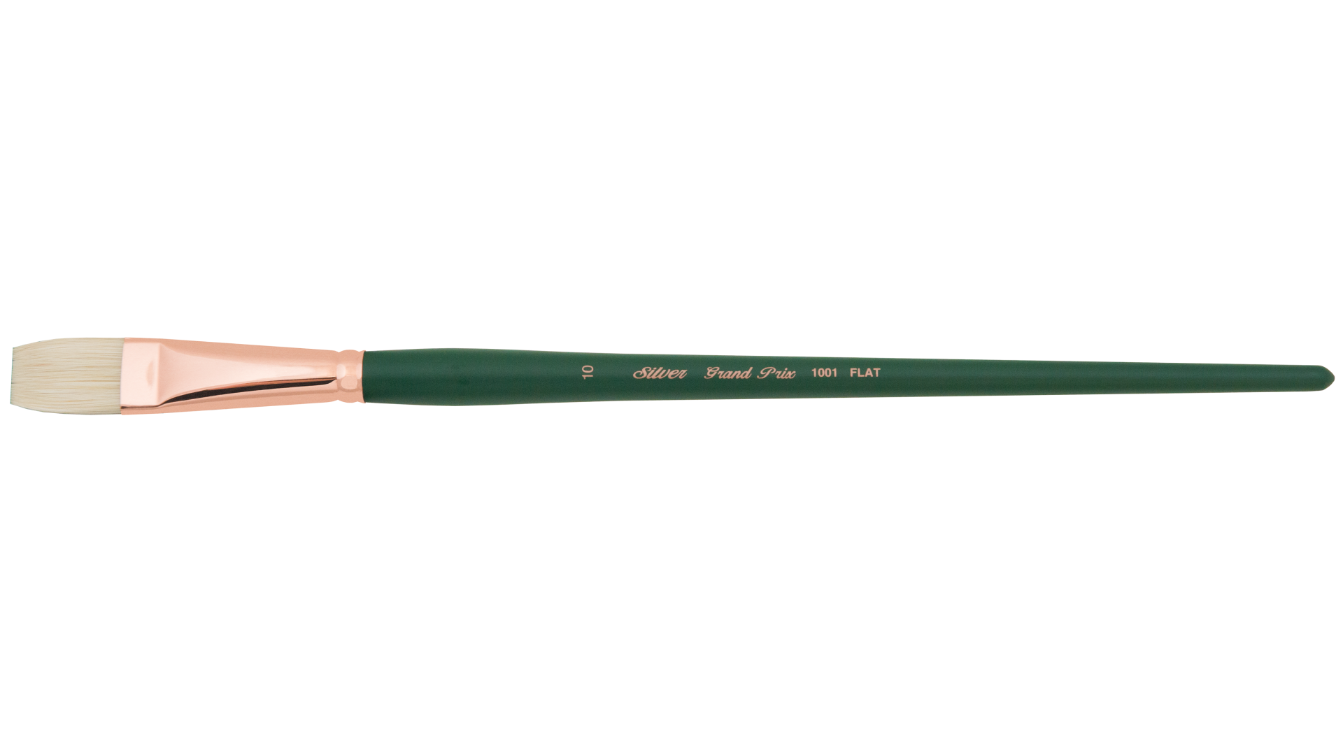 Pędzle olejne Silver Brush Grand Prix Serii 1001 Rozmiar 10 Płaskie Włosie Świńskie