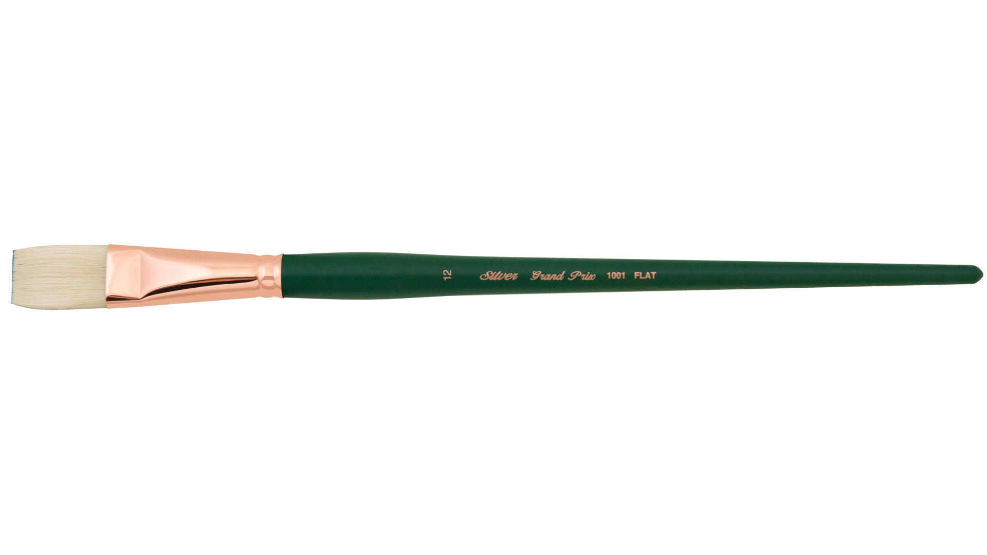 Pędzle olejne Silver Brush Grand Prix Series 1001 Rozmiar 12 Płaski Włosie świni