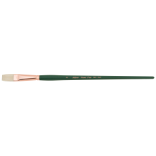 Pędzle do oleju Silver Brush Grand Prix Seria 1001 Rozmiar 8 Płaski Złocisty Włosie Świńskie