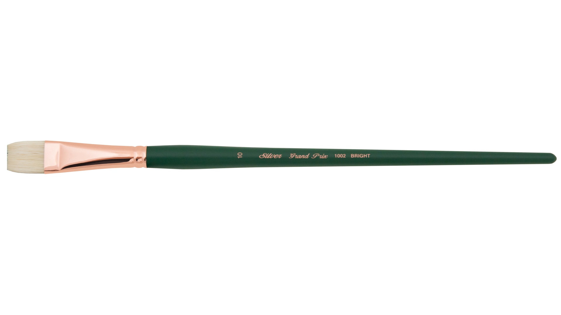 Pędzle olejne Silver Brush Grand Prix Series 1002 Rozmiar 10 Płaski z włosiem wieprzowym