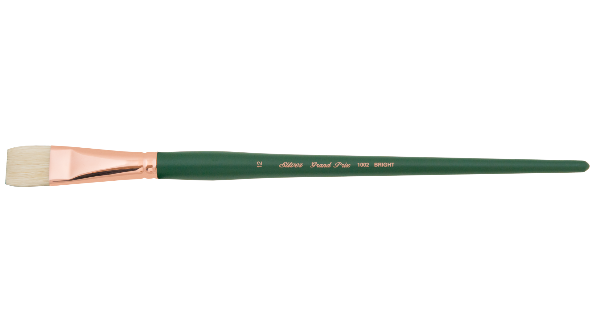 Pędzle olejne Silver Brush Grand Prix Series 1002 Rozmiar 12 Płaski Włosie świńskie