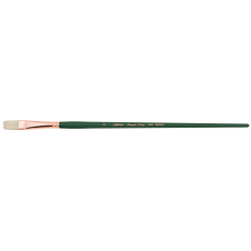 Pędzle olejne Silver Brush Grand Prix Series 1002 Rozmiar 6 Płaskie włosie świni.