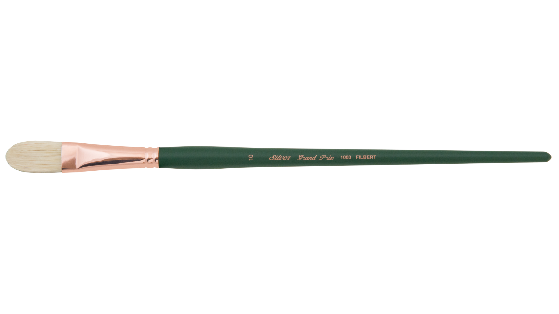 Pędzle olejne Silver Brush Grand Prix Series 1003 Rozmiar 10 Pędzle Filbert Szczecina wieprzowa