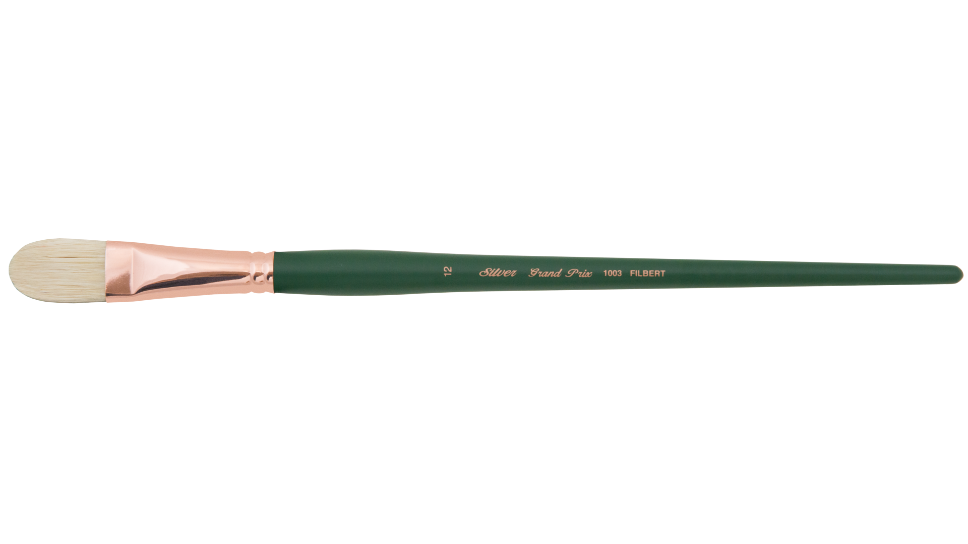 Pędzle olejne Silver Brush Grand Prix Series 1003 Rozmiar 12 Pędzle Filbert Szczecina wieprzowa