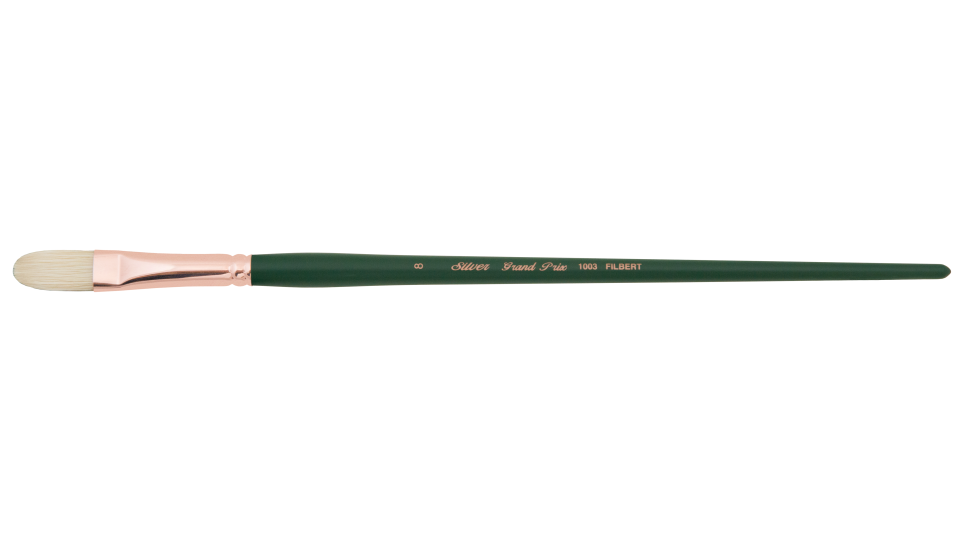 Pędzle olejne Silver Brush Grand Prix Series 1003 Rozmiar 8 Pędzle Filbert Szczecina wieprzowego