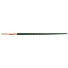 Pędzle do oleju Silver Brush Grand Prix Series 1027 Rozmiar 6 Pędzle Filbert Włosie świni