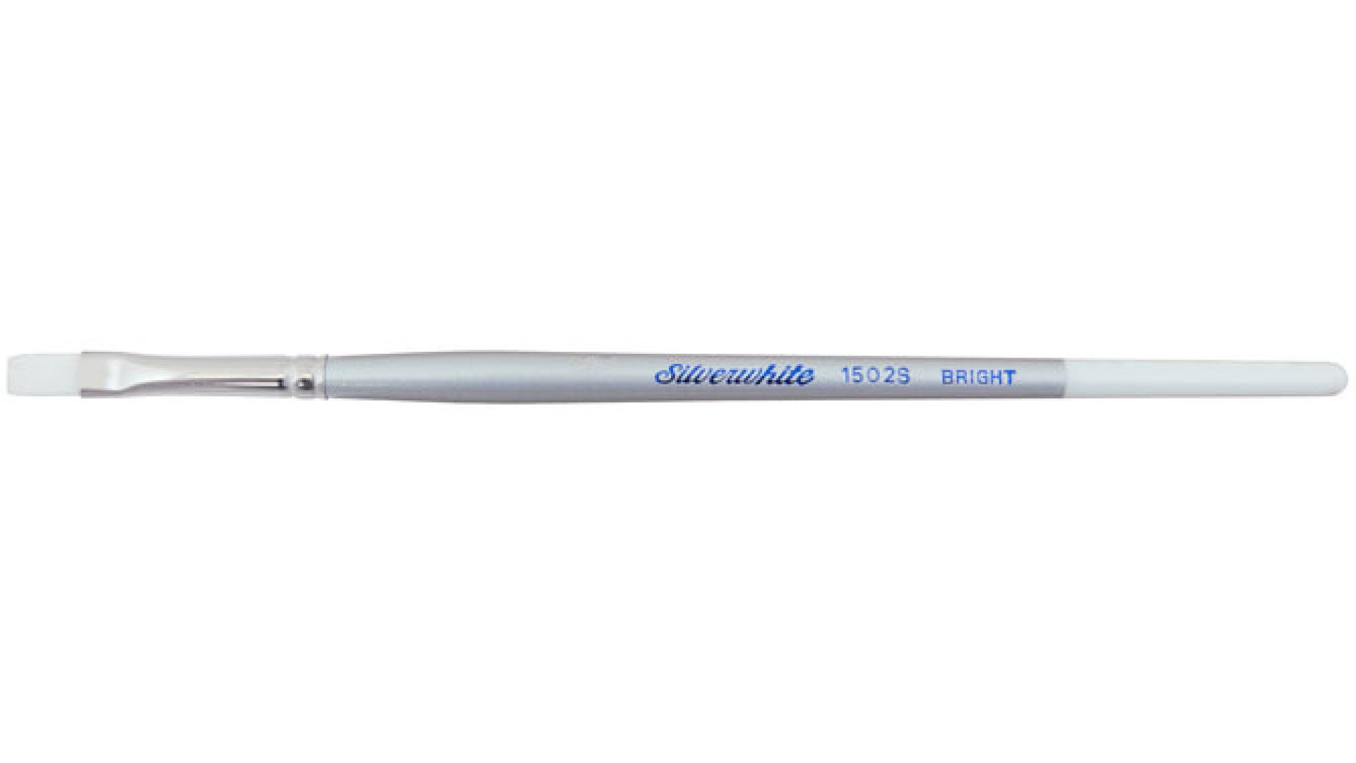 Pędzel syntetyczny Silver Brush Silverwhite Serii 1502S, rozmiar 6, płaski.