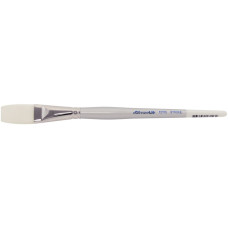 Pędzel Silver Brush Silverwhite Serii 1511S Rozmiar 1/2 cala Płaskie Pędzle Syntetyczne