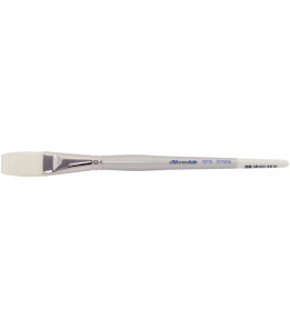 Silver Brush Silverwhite Series 1511S Size 1 in Flat Synthetic Brushes