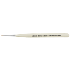 Silver Brush Ultra Mini Series 2400S Rozmiar 12/0 Okrągłe Pędzle Syntetyczne