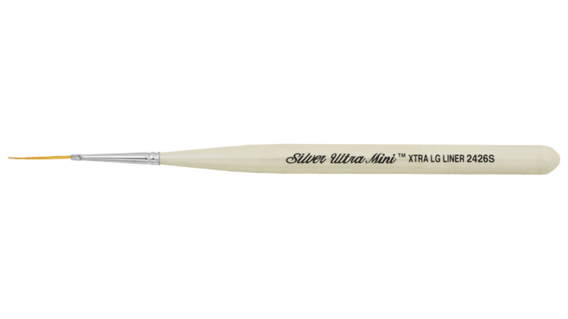 Silver Brush Ultra Mini Series 2426S Rozmiar 20/0 Pędzle Liner Pędzle Syntetyczne