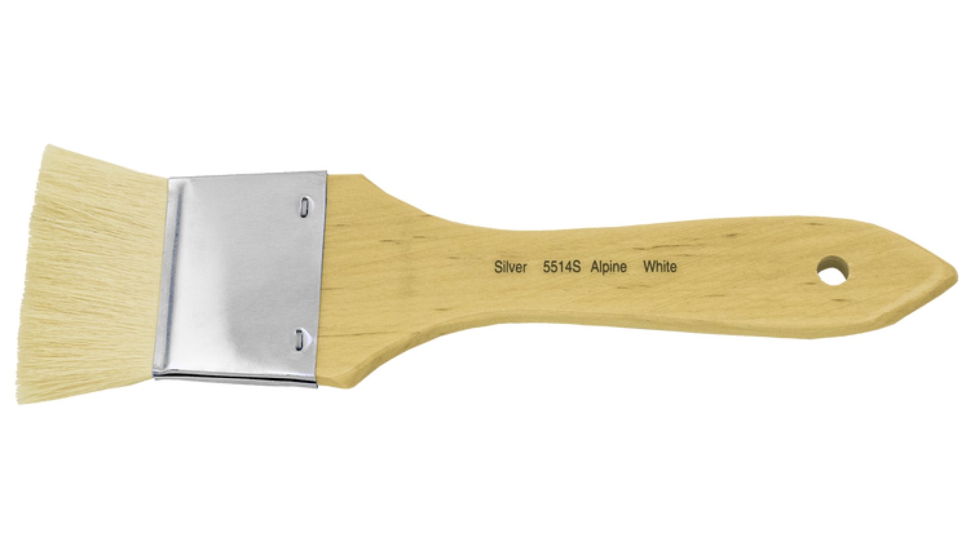 Silver Brush Alpine White Series 5514S Rozmiar 1–1/2 cala Pędzle Mottler z włosia koziego