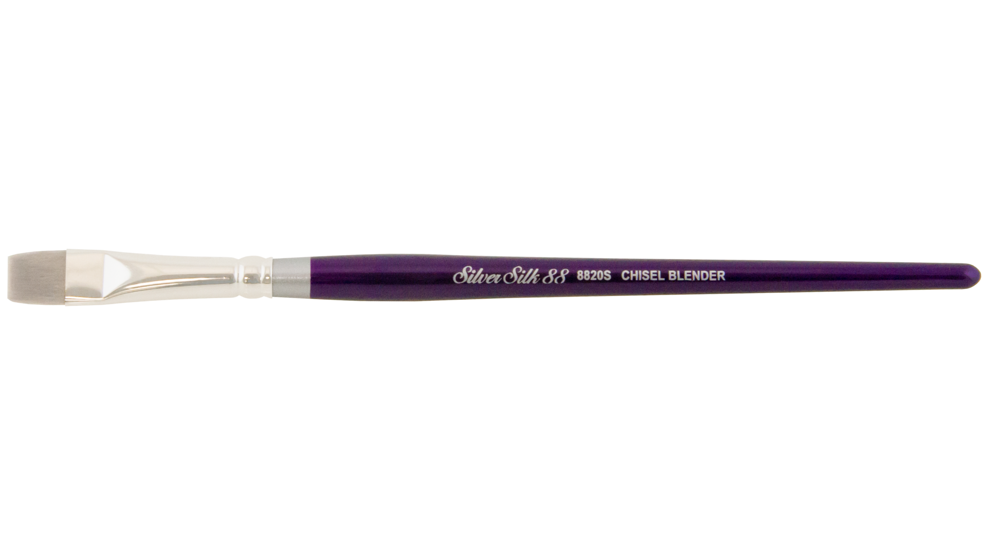 Pędzle syntetyczne Silver Brush Silver Silk Series 8820S rozmiar 8 płaskie