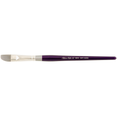 Pędzel kątowy serii Silver Silk Silver Brush 8841S rozmiar 10 Pędzle syntetyczne