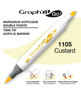 GRAPH'IT GO ESSENTIAL Acrylic Marker Custard 1105