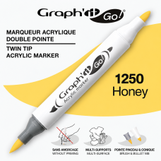 GRAPH'IT GO ESSENTIAL Acrylic Marker Honey 1250