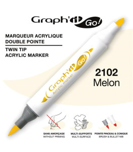 GRAPH'IT GO ESSENTIAL Marker akrylowy Melon 2102
