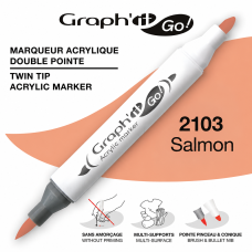 GRAPH'IT GO ESSENTIAL Acrylic Marker Salmon 2103