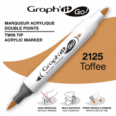 GRAPH'IT GO ESSENTIAL Acrylic Marker Toffee 2125