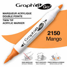 GRAPH'IT GO ESSENTIAL Acrylic Marker Mango 2150