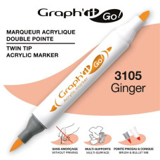 GRAPH'IT GO ESSENTIAL Marker akrylowy Ginger 3105