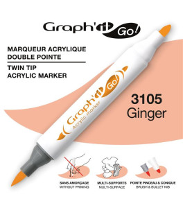 GRAPH'IT GO ESSENTIAL Marker akrylowy Ginger 3105