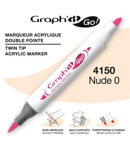 GRAPH'IT GO ESSENTIAL Acrylic Marker Nude-0 4150