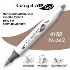 GRAPH'IT GO ESSENTIAL Acrylic Marker Nude-2 4152