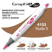 GRAPH'IT GO ESSENTIAL Marker akrylowy Nude-3 4153