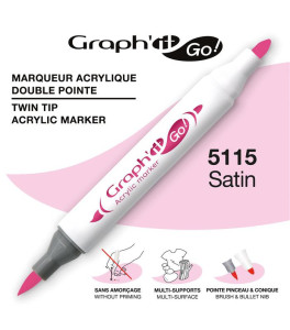 GRAPH'IT GO ESSENTIAL Acrylic Marker Satin 5115