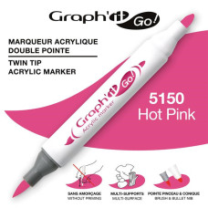 GRAPH'IT GO ESSENTIAL Marker akrylowy Hot Pink 5150
