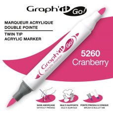 GRAPH'IT GO ESSENTIAL Marker akrylowy Cranberry 5260