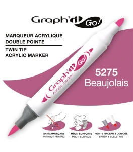 GRAPH'IT GO ESSENTIAL Marker akrylowy Beaujolais 5275