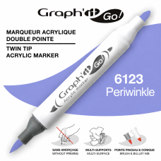 GRAPH'IT GO ESSENTIAL Acrylic Marker Periwinkle 6123