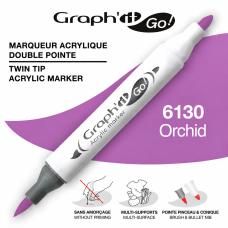GRAPH'IT GO ESSENTIAL Acrylic Marker Orchid 6130