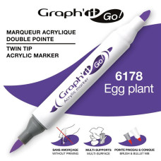GRAPH'IT GO ESSENTIAL Marker akrylowy Egg Plant 6178