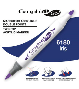 GRAPH'IT GO ESSENTIAL Marker akrylowy Iris 6180
