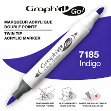 GRAPH'IT GO ESSENTIAL Acrylic Marker Indigo 7185