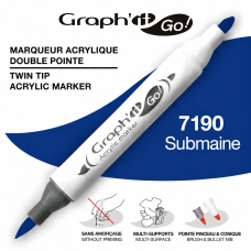 GRAPH'IT GO ESSENTIAL Acrylic Marker Submaine 7190