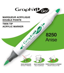GRAPH'IT GO ESSENTIAL Marker akrylowy Anise 8250