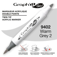 GRAPH'IT GO ESSENTIAL Acrylic Marker Warm Grey-2 9402