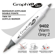 GRAPH'IT GO ESSENTIAL Marker akrylowy Warm Grey-2 9402