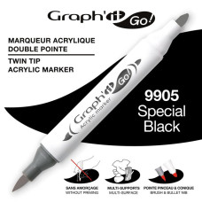 GRAPH'IT GO ESSENTIAL Marker akrylowy Black 9905