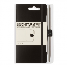 Leuchtturm1917 Pen Loop elastic pen holder Black