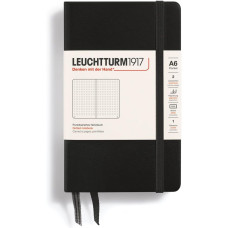Leuchtturm1917 Notebook Pocket A6 80 g, Black, dotted
