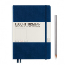 Leuchtturm1917 Notebook Medium A5 80 g, Navy Blue, plain