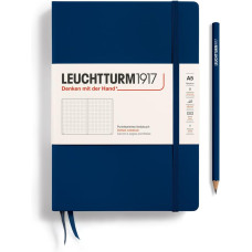 Leuchtturm1917 Notebook Medium A5 80 g, Navy Blue, dotted