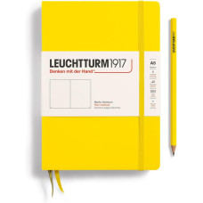 Leuchtturm1917 Notatnik Medium A5 80 g, Cytrynowy, gładki