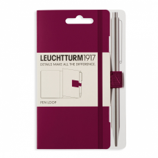 Leuchtturm1917 Pen Loop elastic pen holder Burgundy