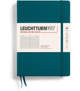 Leuchtturm1917 Notatnik Medium A5 80 g, Morski, linia